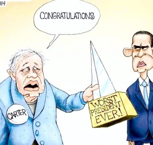 worst president trophy